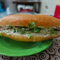 Vegan Banh Mi for 15,000 VND at Bao An Vegan (formerly Vegan Banhmi) in Hanoi