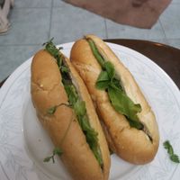 Original banh mi 20k each at Bao An Vegan (formerly Vegan Banhmi) in Hanoi