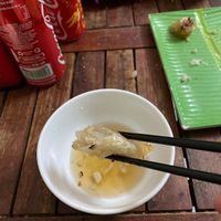 Spring roll  at Bao An Vegan (formerly Vegan Banhmi) in Hanoi