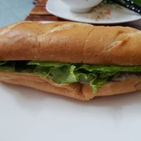 original seitan bahn mi at Bao An Vegan (formerly Vegan Banhmi) in Hanoi