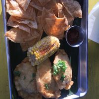Empanadas at La Botanica in San Antonio