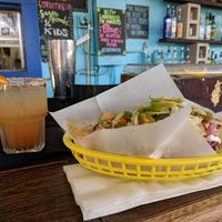 Yummy brunch nachos   at La Botanica in San Antonio