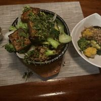 Peanut Tofu HOT POT!   at Aroma Thyme Bistro in Ellenville