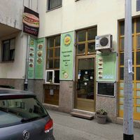 Outside of Vege Fino at Vege Fino Za Sve in Zagreb