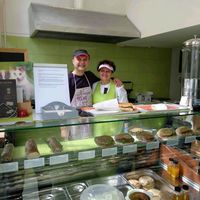 Owners of Vege Fino at Vege Fino Za Sve in Zagreb