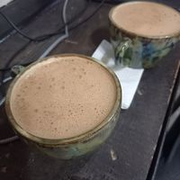 Hot chocolate at Fat Cat Coffee House in Antigua