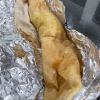 Masala Dosal - a crepe filled with mashed potatoes! It’s amazing! at Udupi Cafe in Tempe
