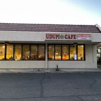 View from parking lot at Udupi Cafe in Tempe