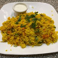 Vegetable Briyani at Udupi Cafe in Tempe