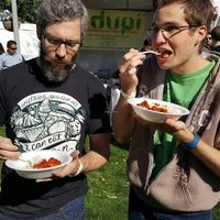 At The Arizona Vegetarian Food Festival  at Udupi Cafe in Tempe
