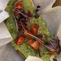 Avocado toastt  at CLE Juice Box in Mentor