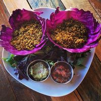 Vegan taco  at Natural Living Food Co-op and Cafe in League City