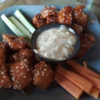 Coliflor aletas at La Ruta Vegana in Mazatlan