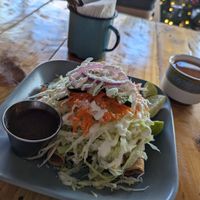 The rollos at La Ruta Vegana in Mazatlan