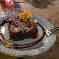 Brownie at La Ruta Vegana in Mazatlan