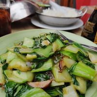 Pak choi at Ho's Kina in Stockholm