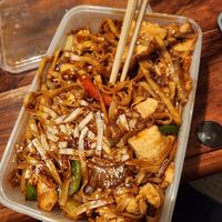 Noodle tofu sze-shuan at Ho's Kina in Stockholm