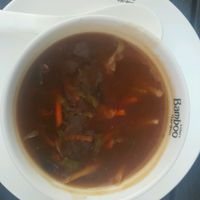 Hot and Sour Soup at Inchin's Bamboo Garden in Cleveland