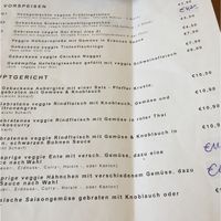 Daily Menu at Sampan in Frankfurt