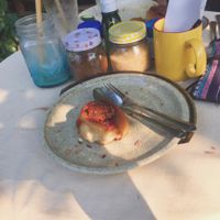 cinnamon scroll ig @ashodowd  at FatCat in Pai