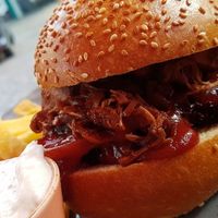 Jackfruit Burger at Casbah in Siegburg