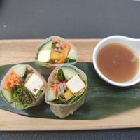 Tofu spring rolls at Lao Thai   in Gdansk