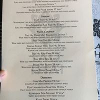 Vegetarian Menu at Lao Thai   in Gdansk