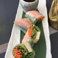 tofu summer rolls at Lao Thai   in Gdansk