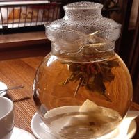 Blosoomig heart tea at Retro in Gdansk