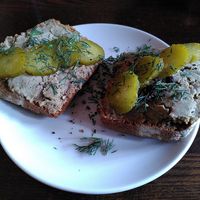 Don't let the looks fool you, this was super tasty! at Retro in Gdansk