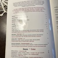 Menu 6  at Retro in Gdansk