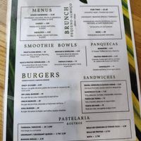 Breakfast menu at daTerra - Baixa in Porto
