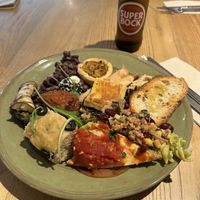 Random selection of buffet food  at daTerra - Baixa in Porto