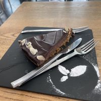 Yummy chocolate 🍫 tart   at daTerra - Baixa in Porto