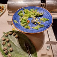 Green salad at daTerra - Baixa in Porto