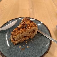 Apple crumble at daTerra - Baixa in Porto