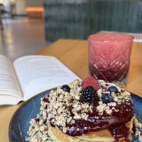 Loved them! Berry Pancakes 😋  at daTerra - Baixa in Porto