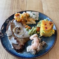 Buffet plate  at daTerra - Baixa in Porto