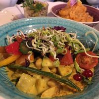 lots of fresh vegetables  at Zum Webertor in Weiden