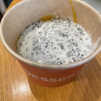 Chia mango dessert   at EXKi - Agora in Brussels