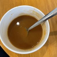 Carrot ginger soup  at EXKi - Agora in Brussels