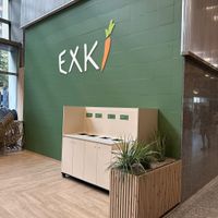 outside seating  at EXKi - Midi in Brussels