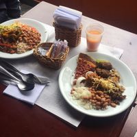 Brazilian vege lunch!! Yum!! at Flor de Liz in Osasco