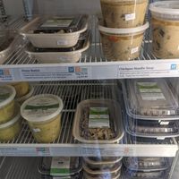 A few of the options today at Nature's Plate in Denton