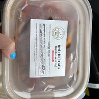 Red Thai tofu  at Nature's Plate in Denton