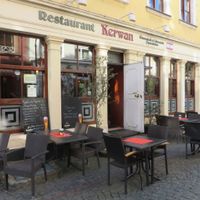 restaurant with outdoor seating at Kerwan in Saarbrucken