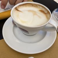 Cappuccino with almond milk  at Caffe & Caffe in Como