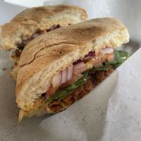Vegan breakfast sandwich  at Morning Brew - Kailua in Kailua