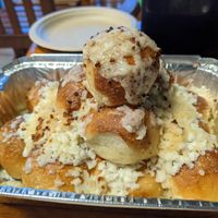 Vegan cheese knots at Big Kahuna's Pizza in Honolulu