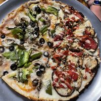 Vegan Eggplant/ Vegan veggie  at Big Kahuna's Pizza in Honolulu